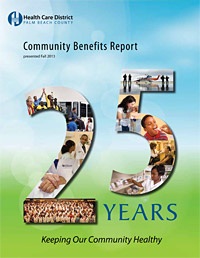 Community Benefits Report Front Page