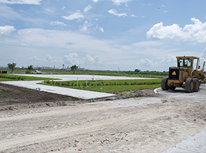 The construction site of Lakeside Medical Center