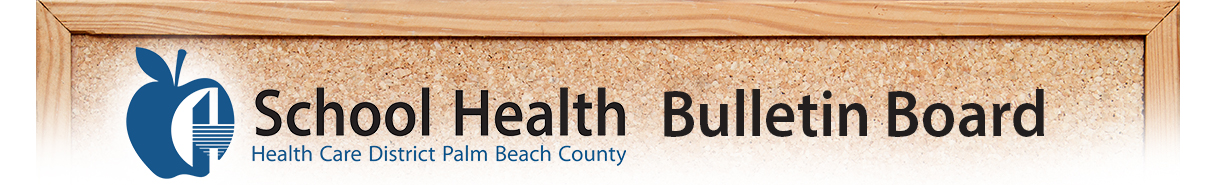 School Health Bulletin Board Header