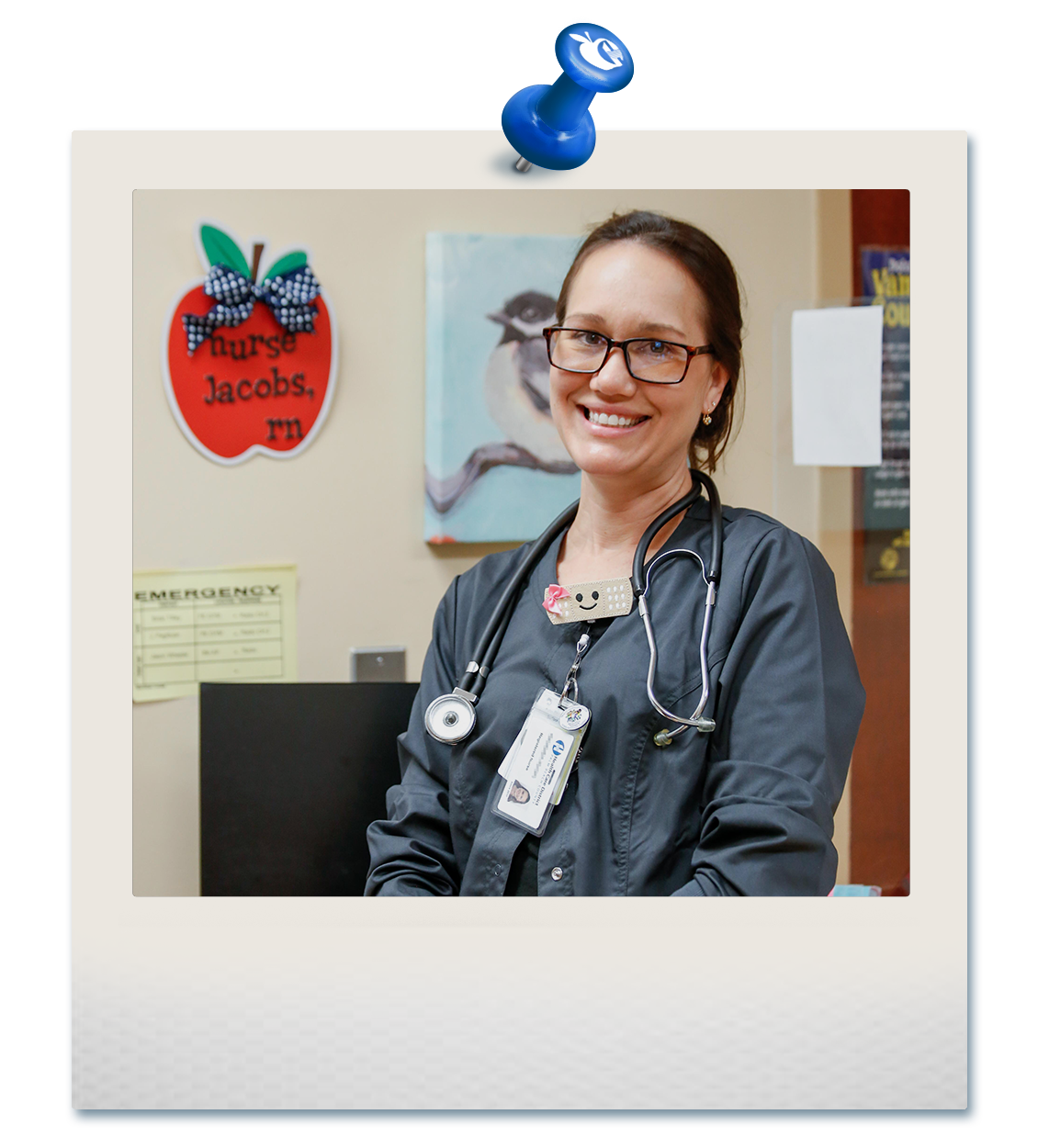 School Nurse smiling