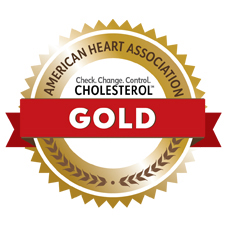 Gold Cholesterol Badge for 2020