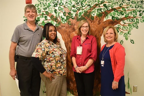 Antonio Artero, Lauranette Wilson, Darcy Davis, and Michelle Iavarone