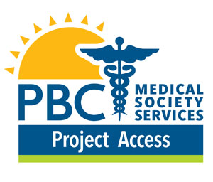 Palm Beach County Medical Society Services Project Access Logo