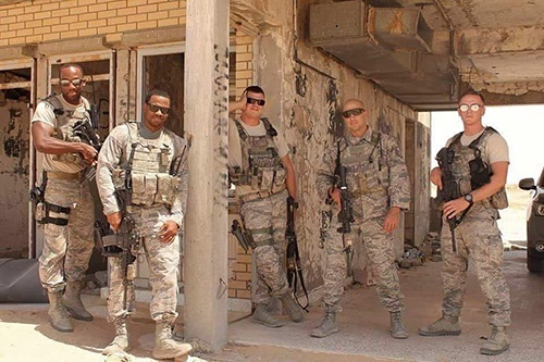 Chad and four other members of the Air Force  in Kuwait