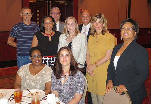 Group photo from the Homeless Coalition Event