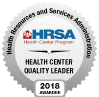 H R S A Health Center Quality Leader badge