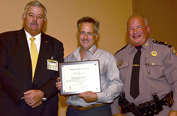 David Summers receives Distinguished Award for Community Service