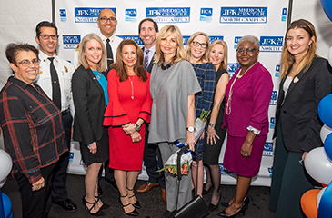 Group photo from the Addiction Stabilization Center Ribbon Cutting