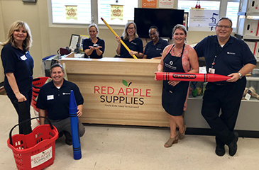 Image of the executive team at Red Apple Supplies