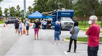 Image from the Scout mobile unit annoucement press conference in Greenacres on June 11th