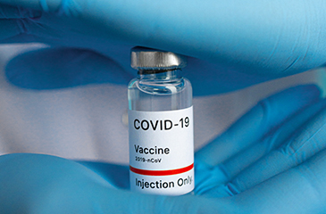 Image of a COVID-19 vaccine