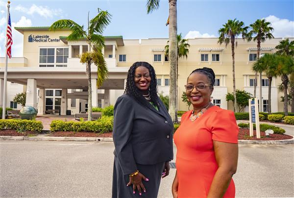 Dr. LaTanya McNeal and Janet Moreland