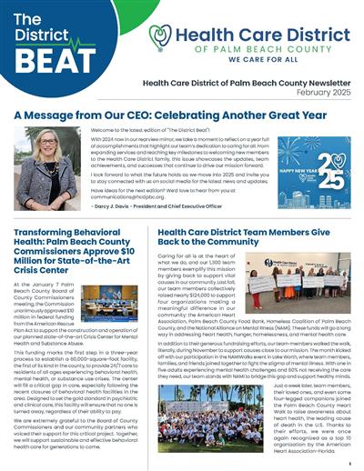 The District Beat February 2025 Cover