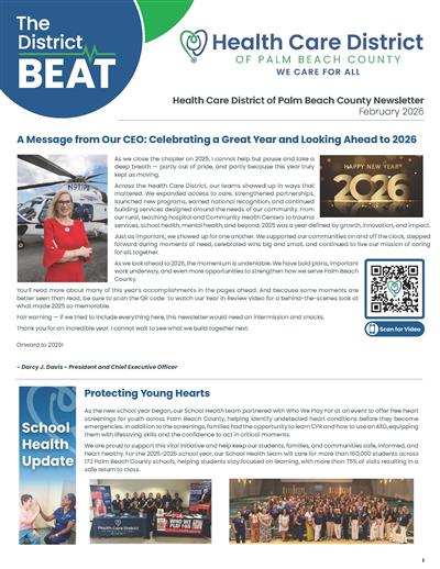The District Beat February 2026 Cover Page