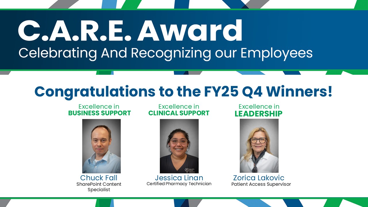 C.A.R.E. Award Winners - Q4 2025