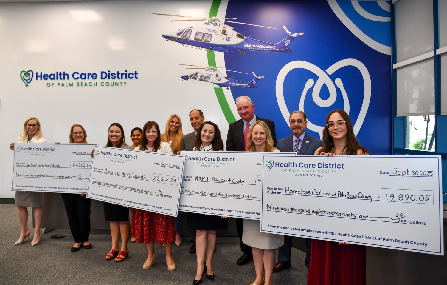 2025 Giving Campaign Check Presentation