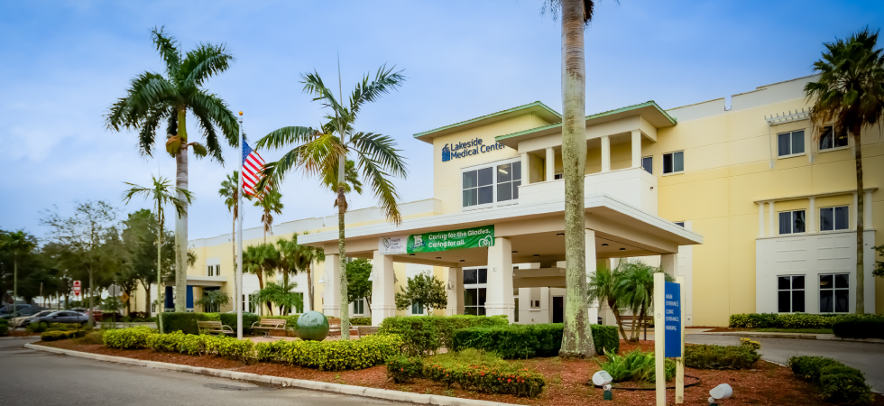 Front of Lakeside Medical Center